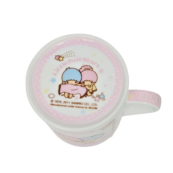RARE Sanrio Little Twin Stars Ceramic Collector Cup & Lid 2011 - Picture 6 of 7